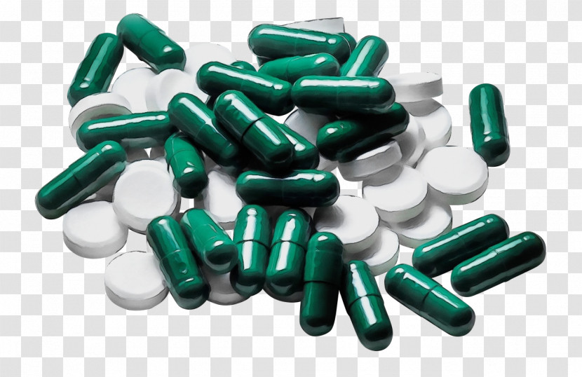 Pill Capsule Green Pharmaceutical Drug Medical Transparent PNG