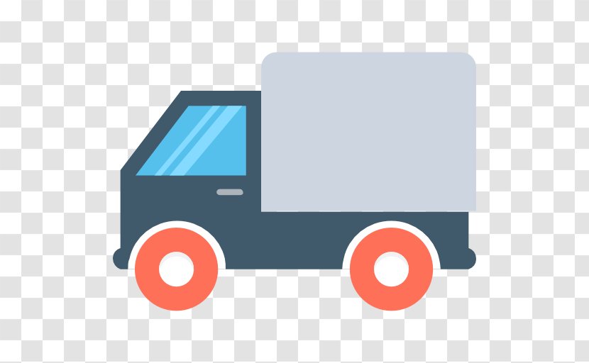 Van Cargo Package Delivery Truck - Rectangle Transparent PNG