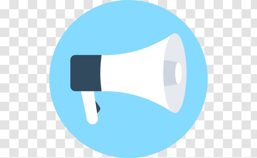 Megaphone - Blue - Business Transparent PNG