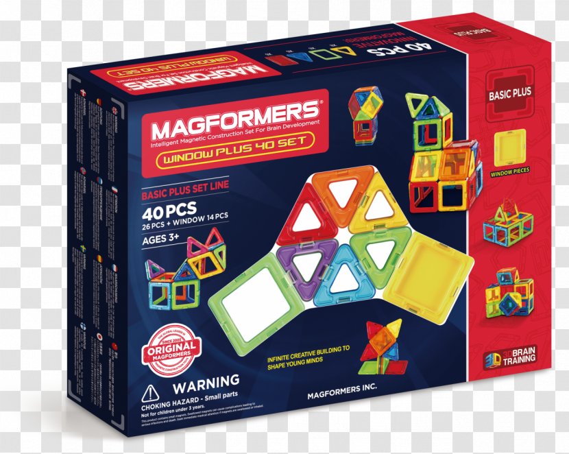 Magformers 63076 Magnetic Building Construction Set Toy Block Online Shopping MAGFORMERS Transparent PNG