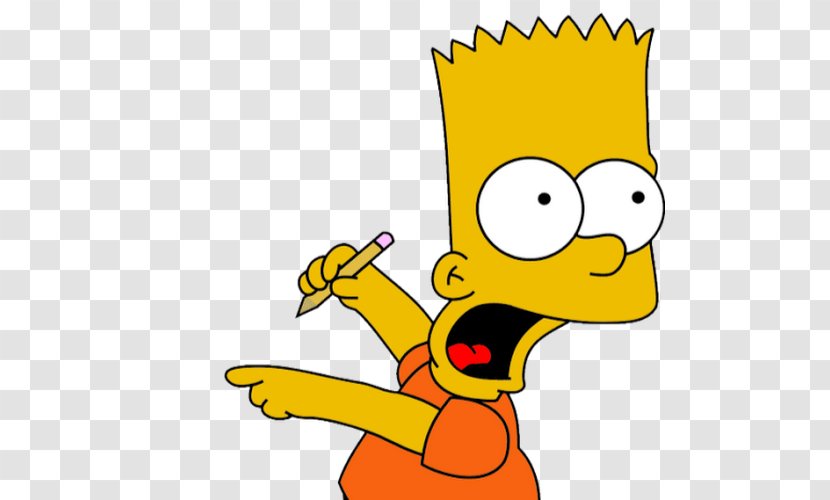 Bart Simpson Homer Maggie Lisa - Simpsons Transparent PNG