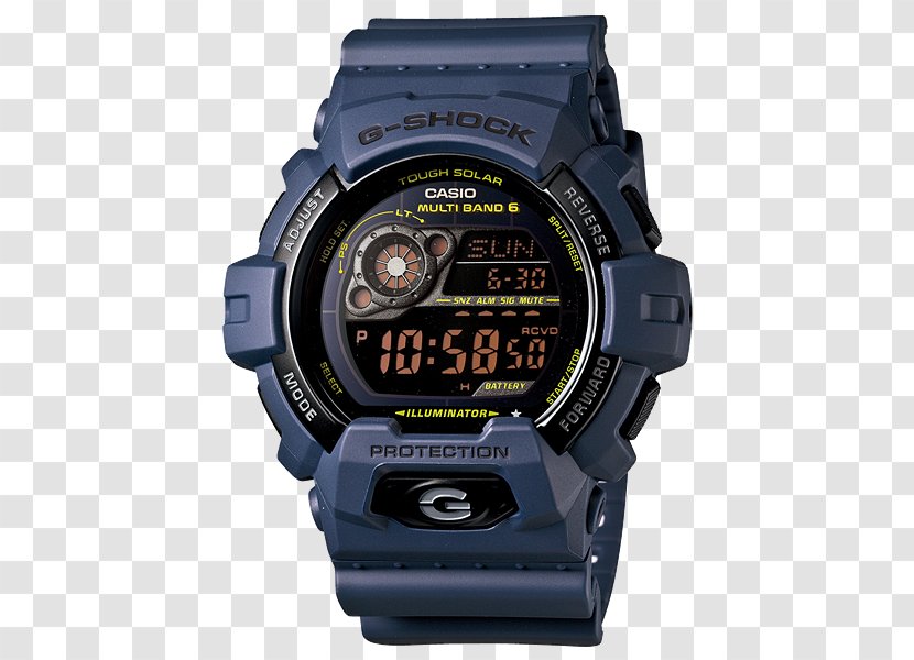 G-Shock Casio Solar-powered Watch Shock-resistant - Gshock Gr8900 Transparent PNG