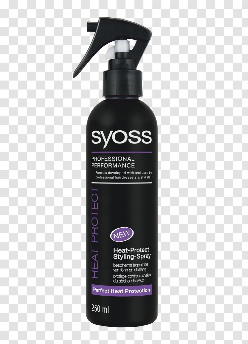 Lotion Hair Care Product Milliliter - Syoss Logo Transparent PNG