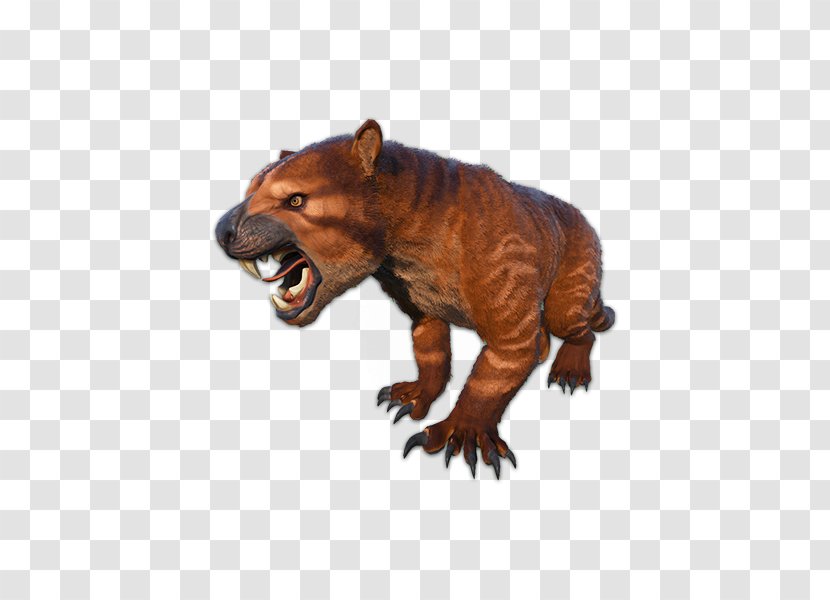 ARK: Survival Evolved Thylacoleo Xbox One Dinosaur Tame Animal - Organism - Field Transparent PNG