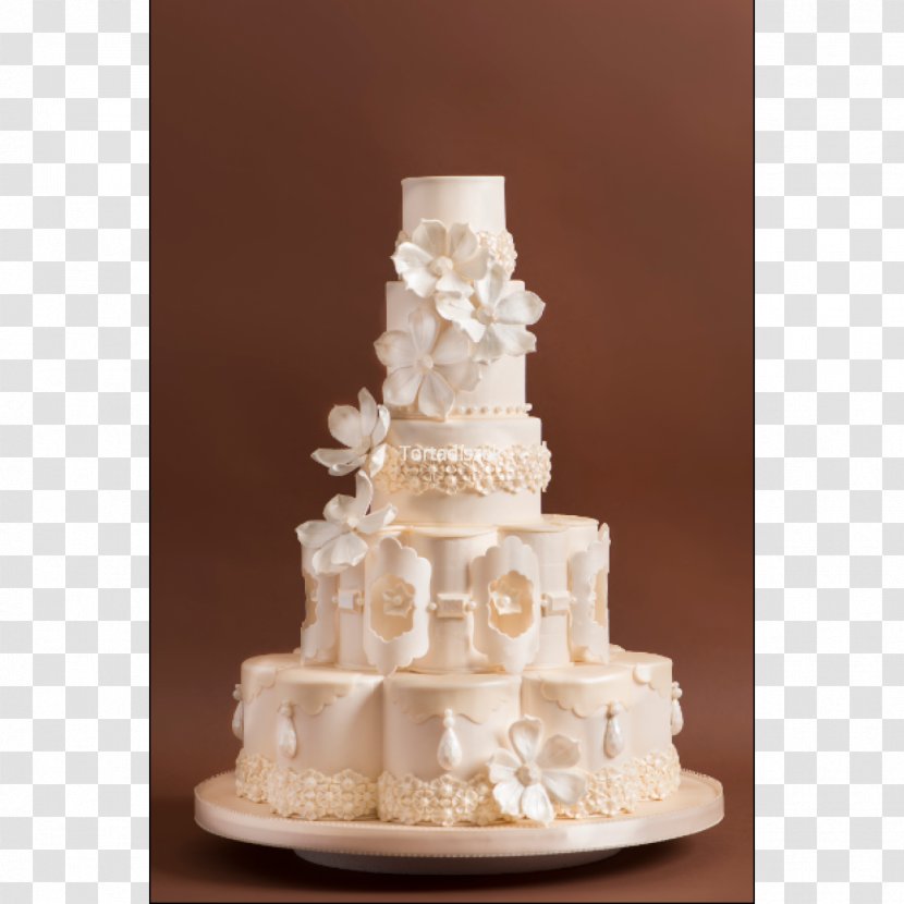 Wedding Cake Torte Decorating Birthday Buttercream - Petit Four Transparent PNG