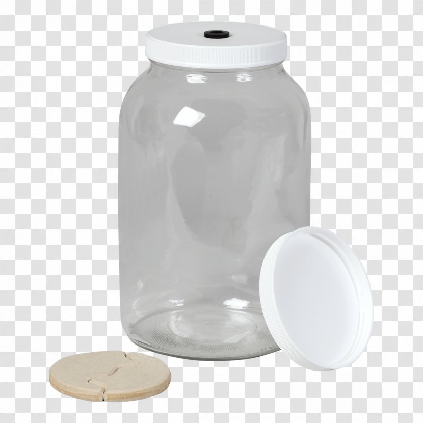 Food Storage Containers Lid Plastic Glass - Tableglass - Two Jars Transparent PNG