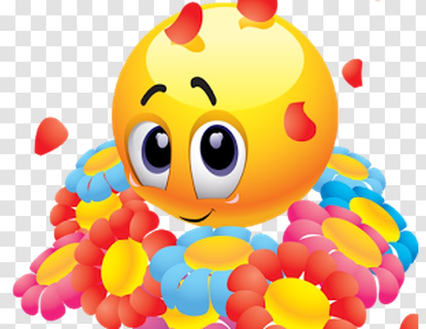 Smiley Emoticon Clip Art Flower Celebrations Emoji Transparent PNG