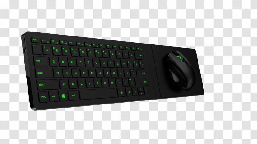Computer Keyboard Mouse Numeric Keypads Laptop Razer Inc. - Electronic Device - Wireless Transparent PNG