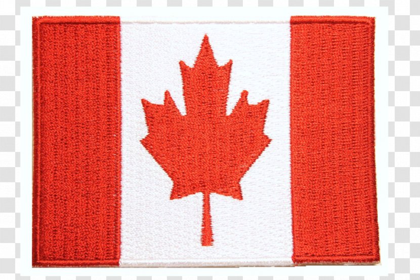 Flag Of Canada Patch Maple Leaf - Embroidered Transparent PNG