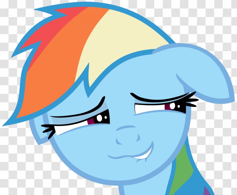 Rainbow Dash Pony Smiley Clip Art - Flower - Flop Transparent PNG