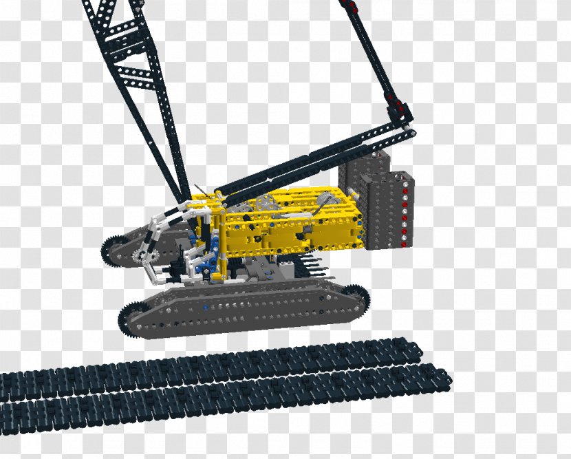 Vehicle Machine Computer Hardware - Lego Technic Liebherr Transparent PNG