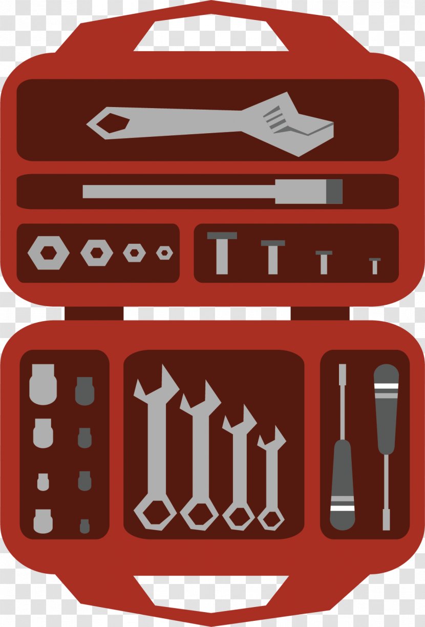 Toolbox Wrench - Open The Red Transparent PNG