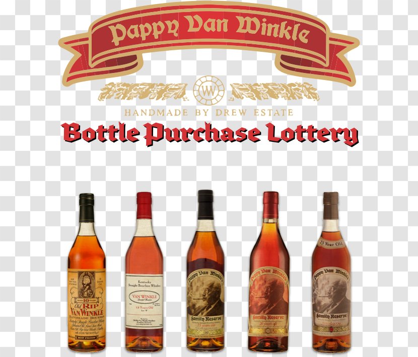 Bourbon Whiskey Pappy Van Winkle's Family Reserve Liqueur Beer Transparent PNG