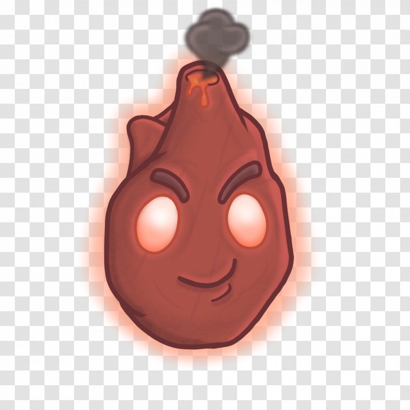Food Nose Brown Cartoon - Volcano Transparent PNG
