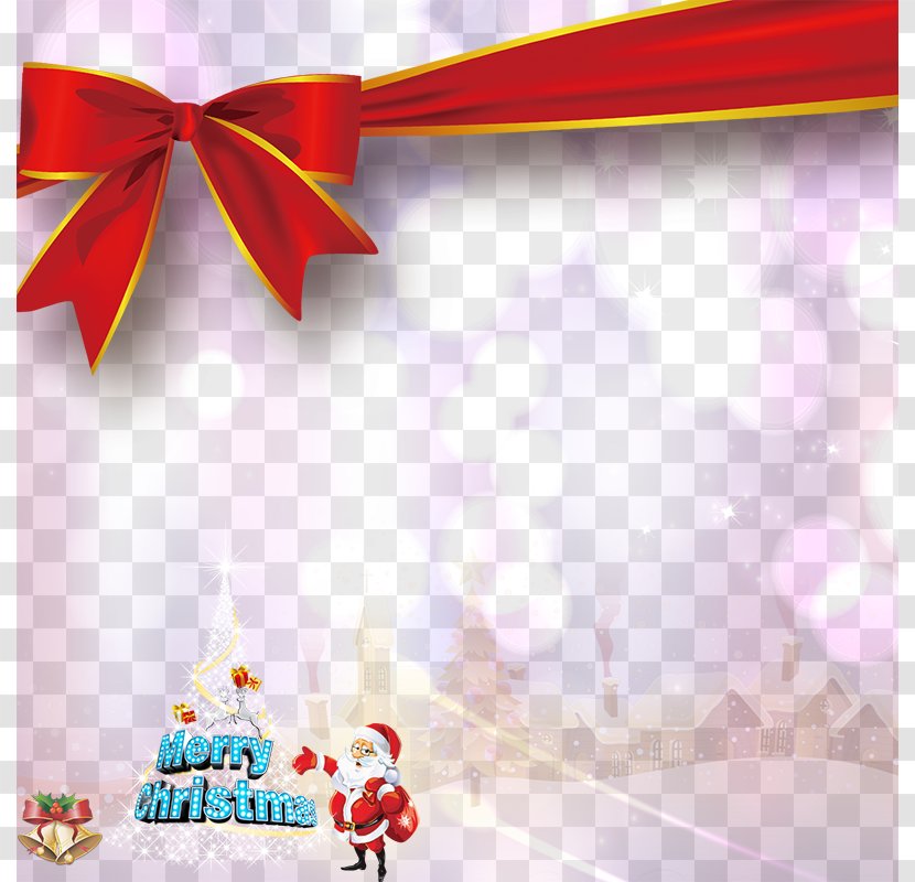 Light Shoelace Knot - Christmas Bow Background Glare Transparent PNG