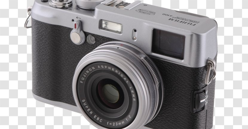 Fujifilm X100 Digital SLR X-E1 Mirrorless Interchangeable-lens Camera FinePix - Bridge - Lens Transparent PNG