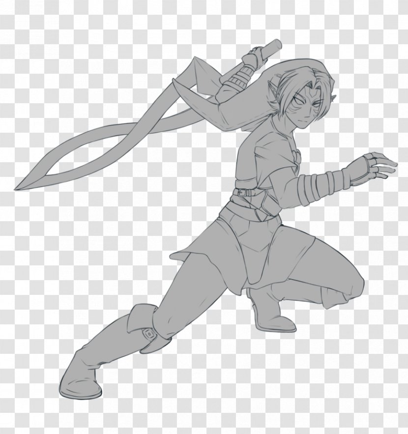 Runes Link Deity Occult - Black And White - Fierce Expression Transparent PNG