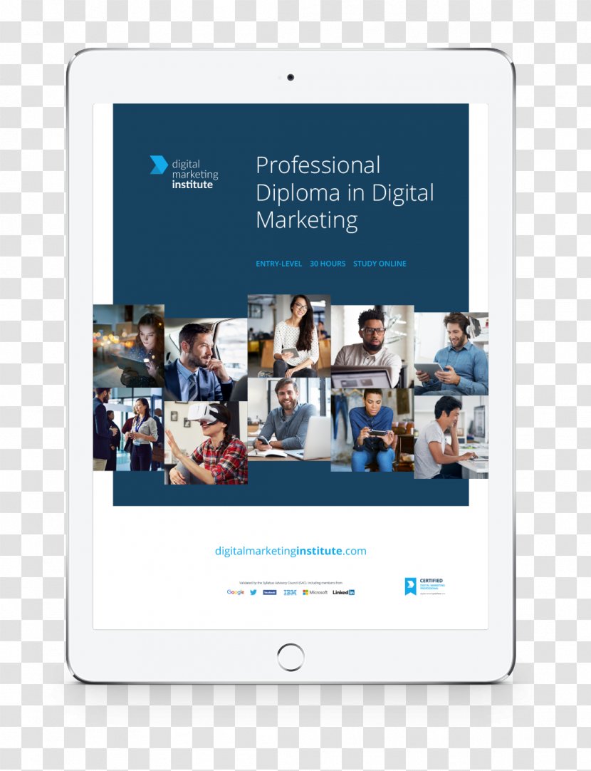 Professional Certification Digital Marketing Academic Certificate Course Transparent PNG