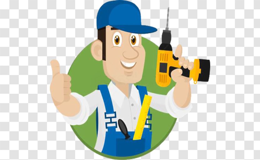 Construction Worker Cartoon Laborer - Male - Profession Transparent PNG