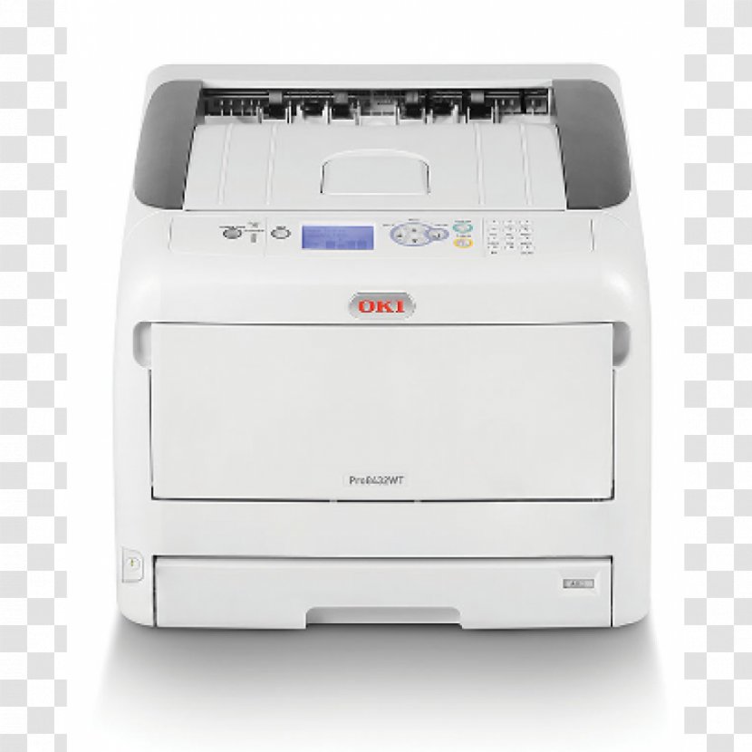 Oki Electric Industry Printer Laser Printing OKI C833dn 46550705 - Electronic Device Transparent PNG