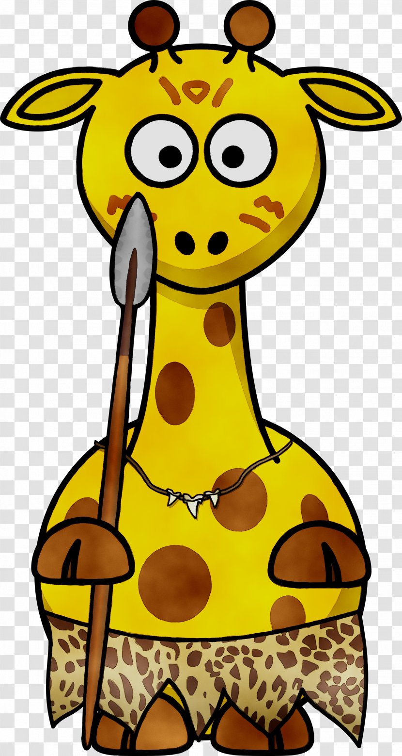 Giraffe Drawing Cartoon Clip Art Image - Wildlife Transparent PNG