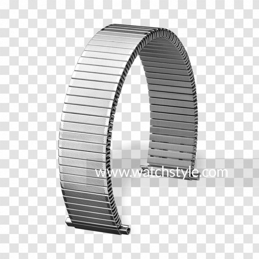 Steel Bracelet Watch Metal Horlogeband - Nickel - Mesh Transparent PNG