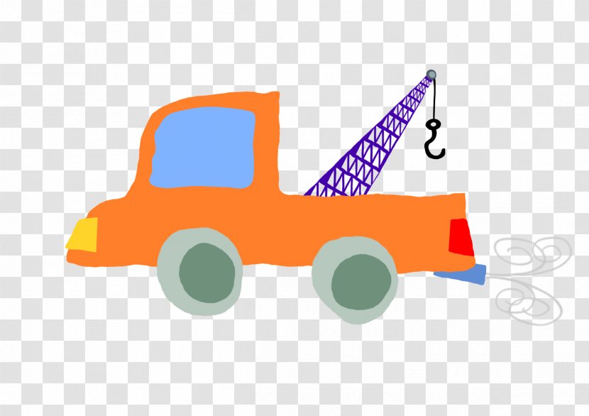 Car Graphic Design Crane Clip Art - Tow Truck Transparent PNG