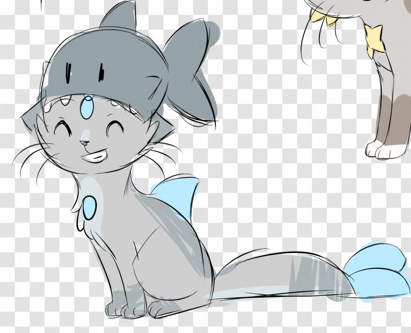 Whiskers Cat Mammal Sketch - Tree Transparent PNG