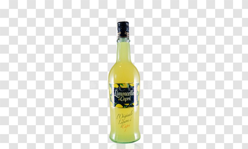 Limoncello Di Capri Lemon Liqueur Wine - Bottle Transparent PNG