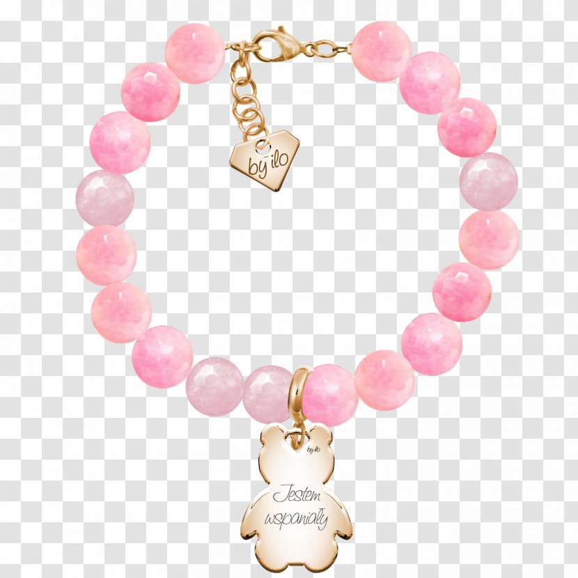Necklace Bracelet Gemstone Bead Pink - Jewellery Transparent PNG