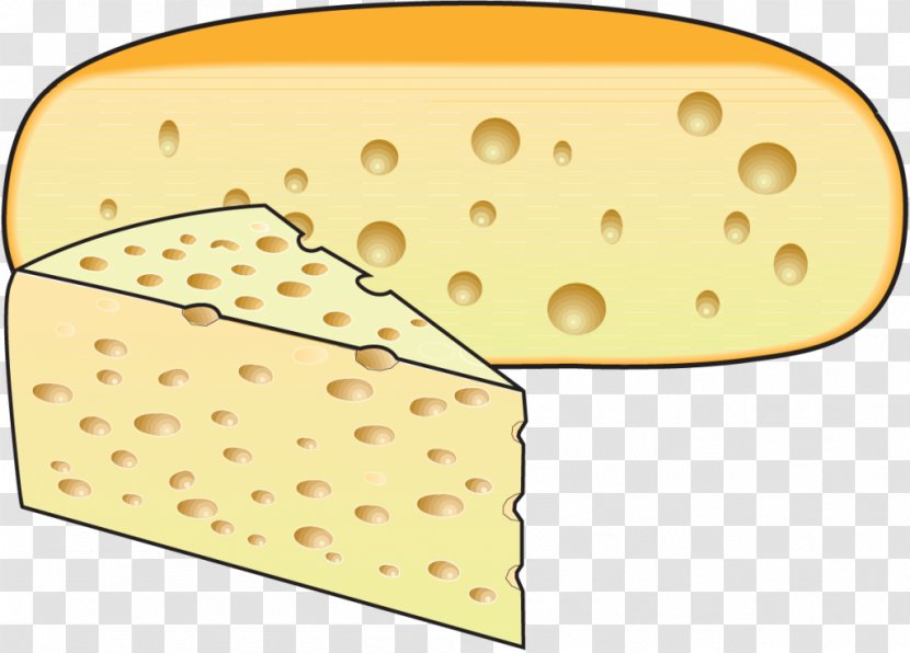 Gruyère Cheese Line - Yellow - Design Transparent PNG
