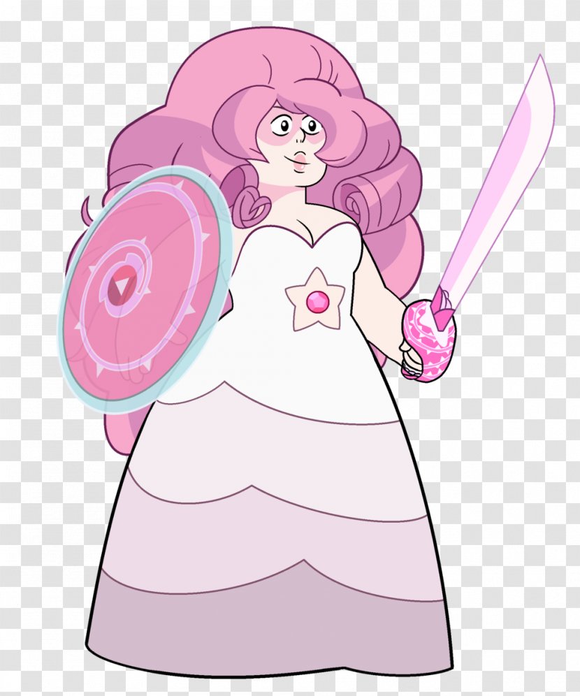 Rose Quartz Pink Clip Art - Fictional Character Transparent PNG