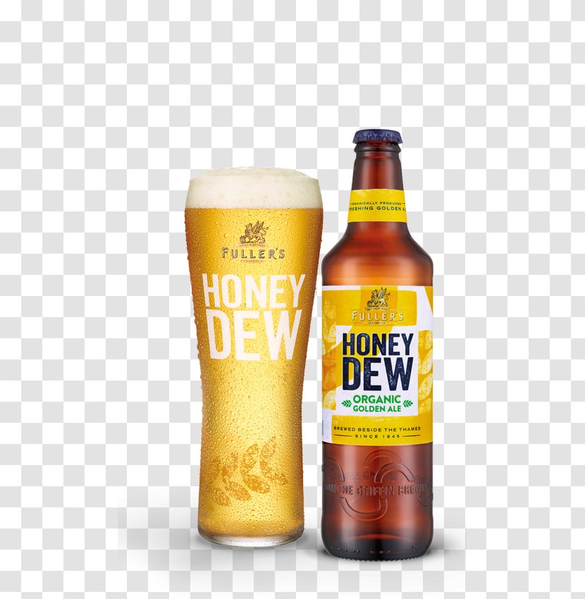 Organic Honey Dew Fuller's Brewery Beer India Pale Ale Transparent PNG