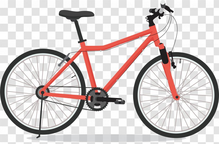 Dubey Cycle Stores Indore Hybrid Bicycle Frame - Location - Red Mountain Bike Transparent PNG