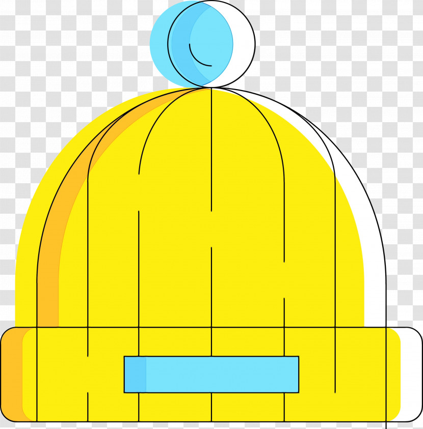 Yellow Line Headgear Transparent PNG