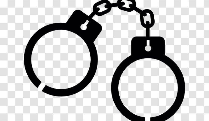 Police Cartoon - Handcuffs - Symbol Oval Transparent PNG