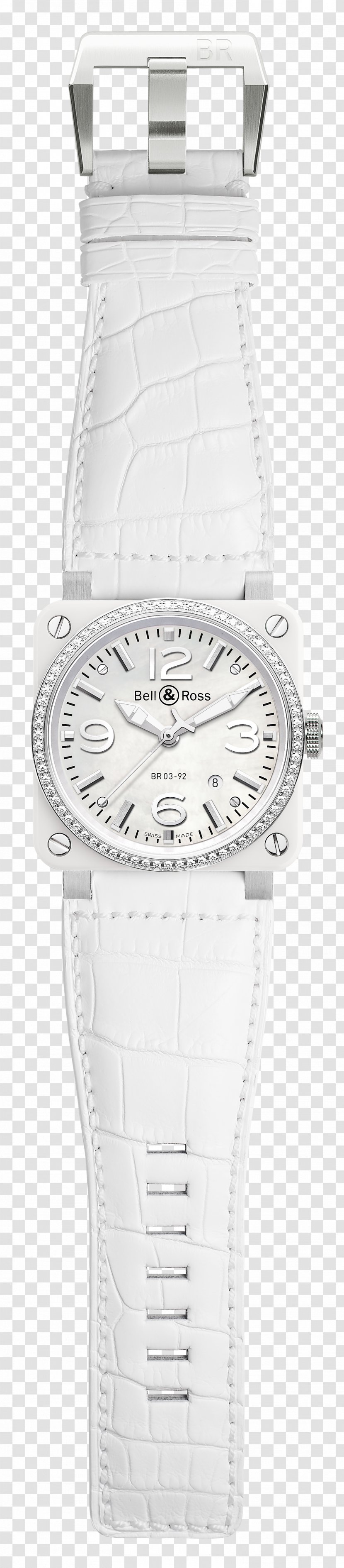 Watch Strap Bell & Ross - Ceramic Transparent PNG