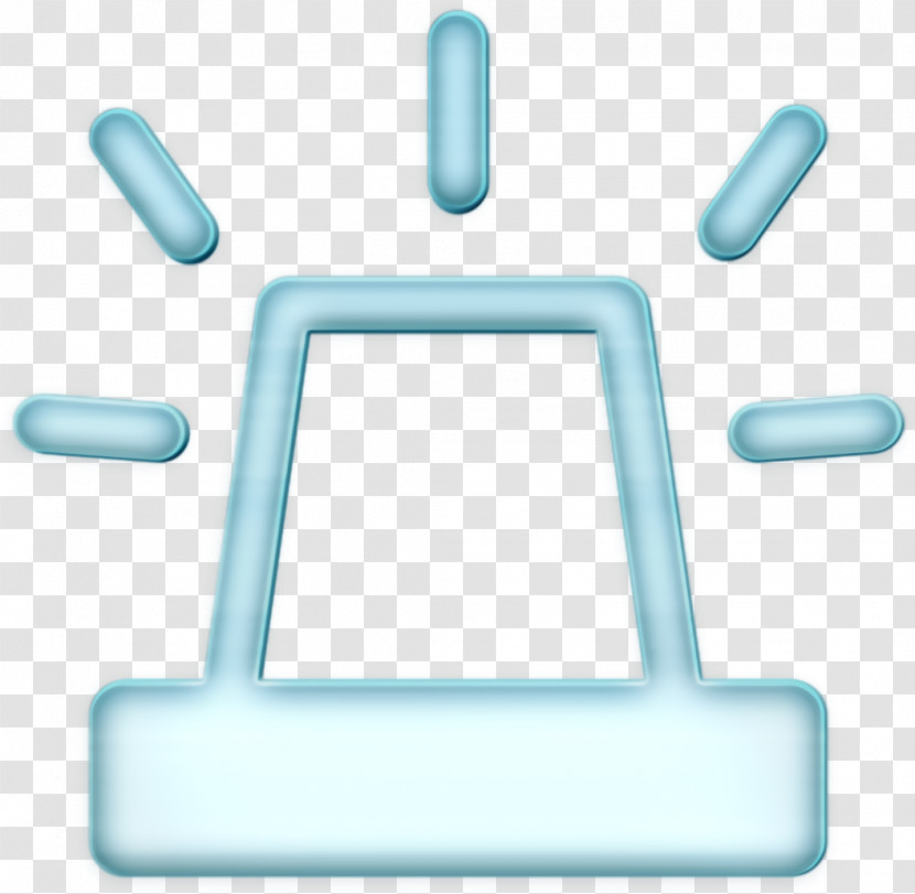 Acoustic And Visual Alarm Icon Siren Icon Safety Jobs Icon Transparent PNG