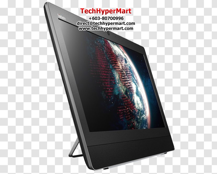 Lenovo ThinkCentre Edge 63z All-in-one Desktop Computers - Led Backlit Lcd Display - Computer Transparent PNG