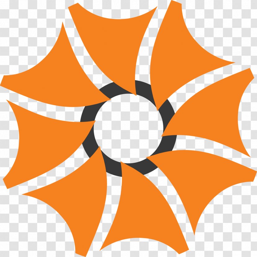 Orange Artwork Symbol - Vecteur Transparent PNG
