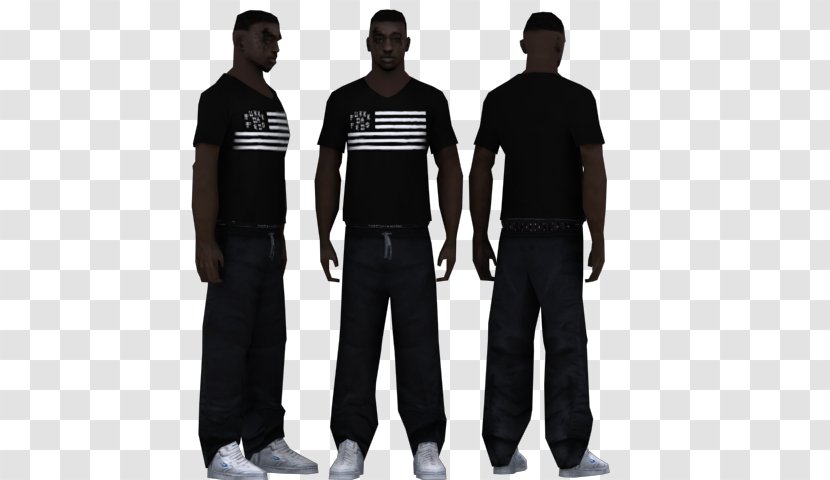 Jeans T-shirt Shoulder Outerwear Sleeve - Tshirt Transparent PNG