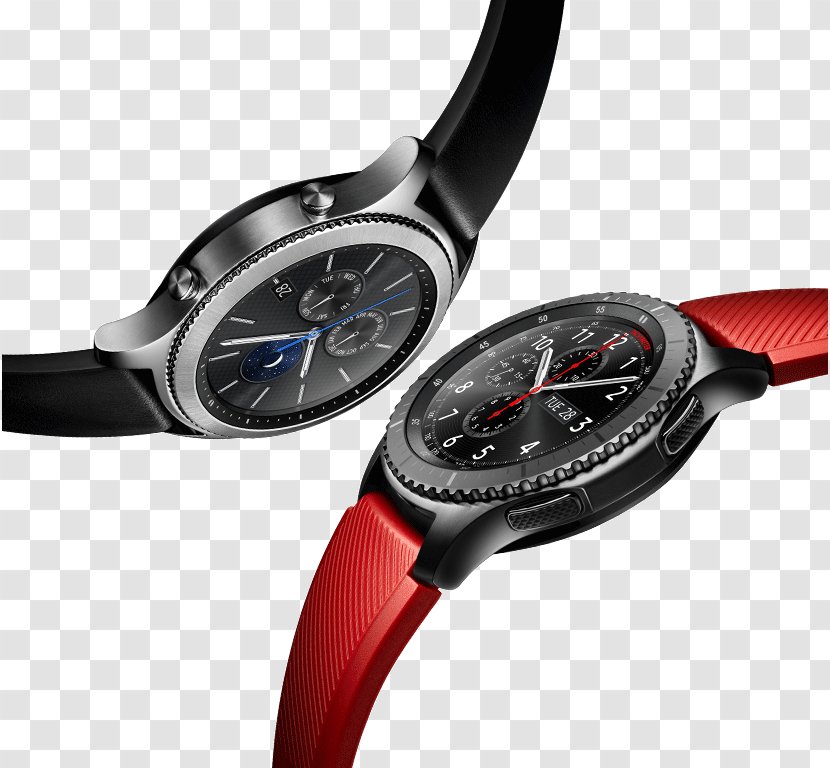 Samsung Gear S3 S2 Galaxy Apple Inc. V. Electronics Co. Smartwatch - Watercolor Transparent PNG