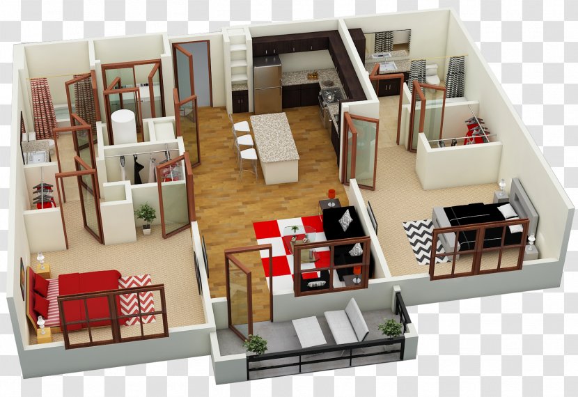 The Courtney At Universal Boulevard Altamonte Springs Floor Plan House Apartment Transparent PNG