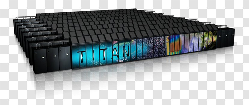 Oak Ridge Leadership Computing Facility TOP500 Cray XK7 Titan Supercomputer - Electronics - Normal Computer Cpu Transparent PNG