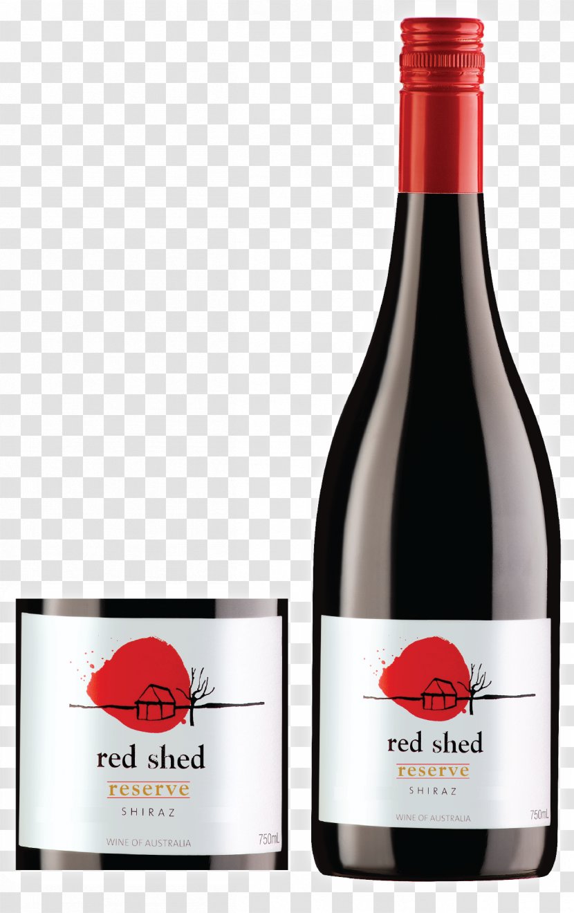 Red Wine Shiraz Grenache Barossa Valley - Bottle Transparent PNG