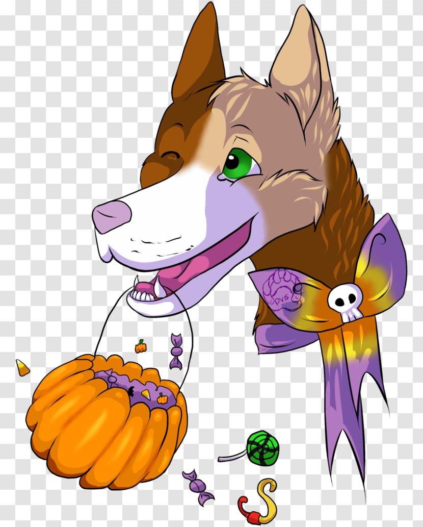 Cat Dog Whiskers Mammal Carnivora - Flowering Plant - Trick Or Treat Transparent PNG