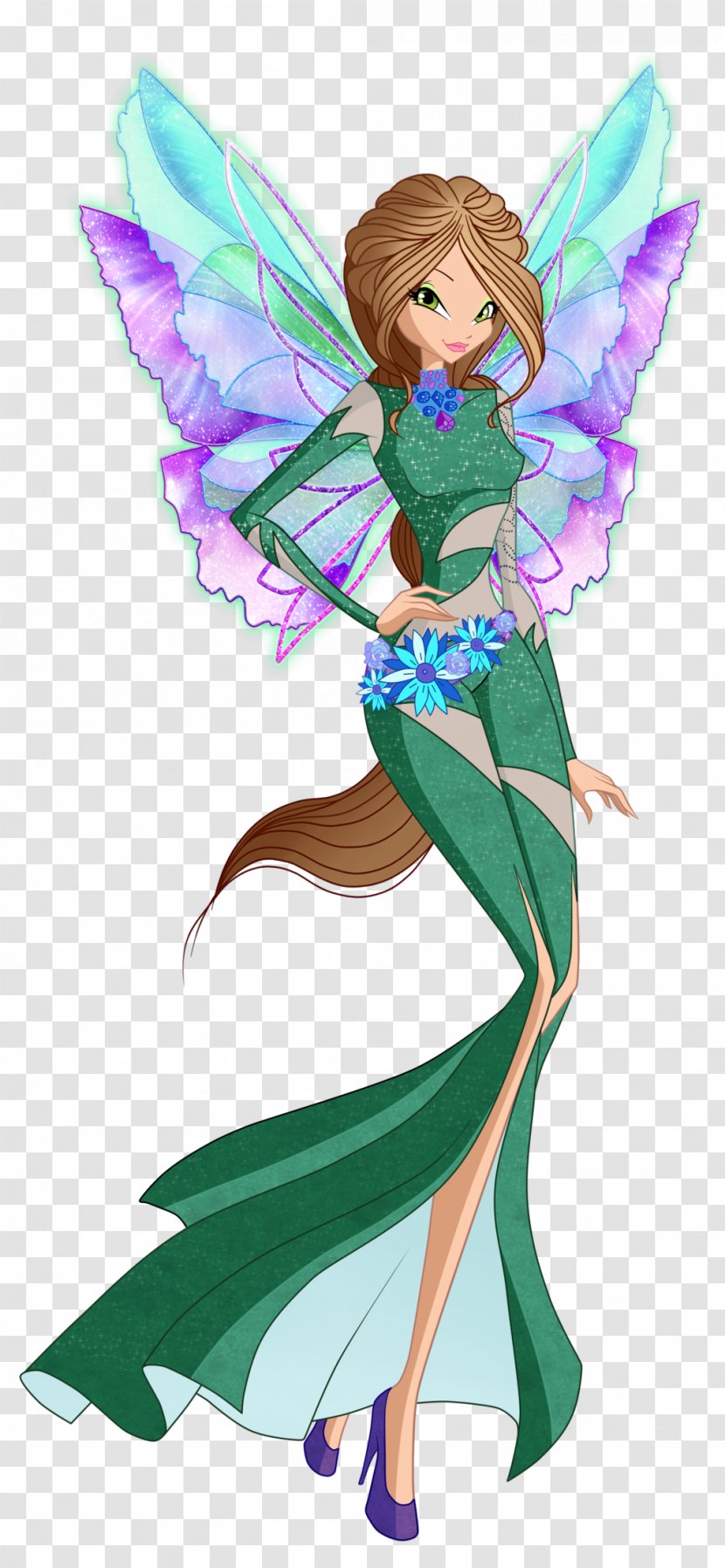 Flora Stella Fairy Art - Frame Transparent PNG