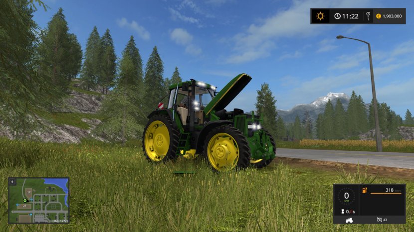 Farming Simulator 17 15 John Deere Case IH Tractor - Agriculture Transparent PNG