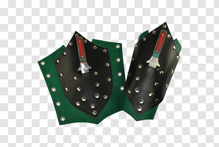 Bracer LARP Dagger Shield Vambrace - Leather Transparent PNG