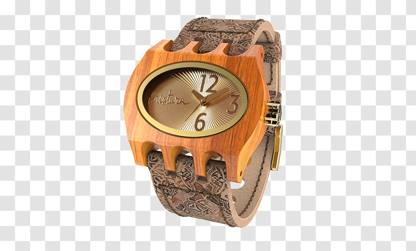 Watch Strap Clock Wood Transparent PNG